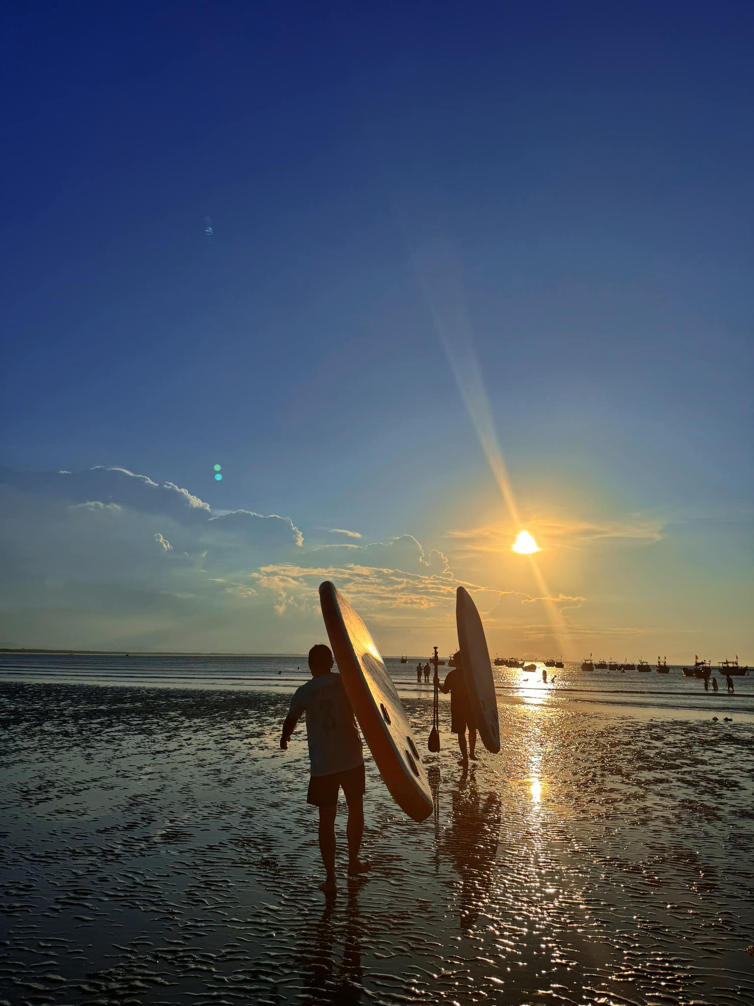 chèo sup biển tam hải